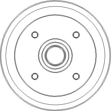 Tambour de frein National NDR296