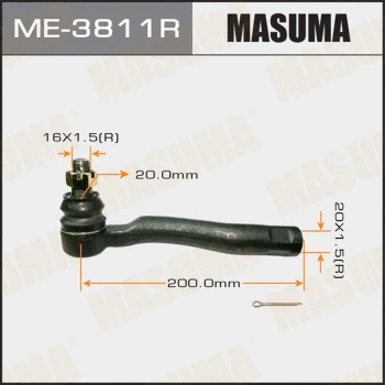 Rotule de barre de connexion MASUMA ME-3811R