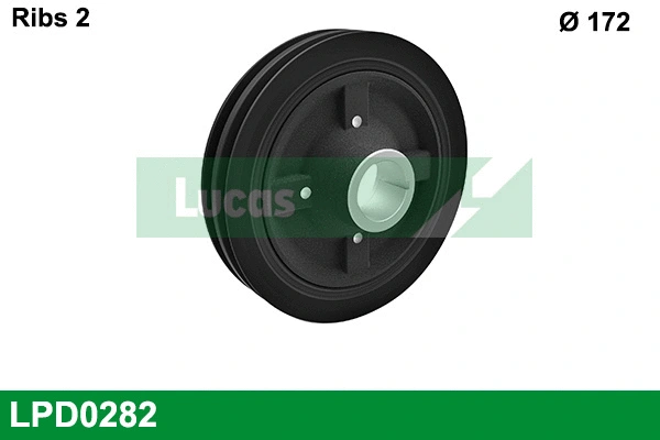 Poulie, vilebrequin LUCAS LPD0282