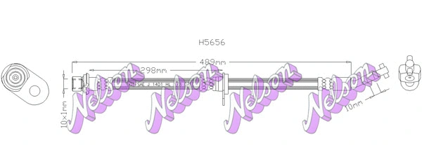 Flexible de frein KAWE H5656