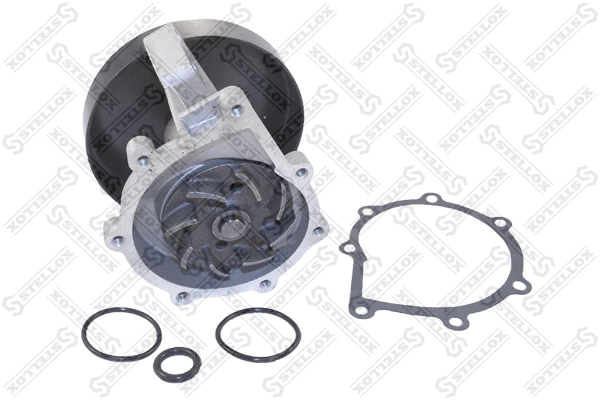 Pompe à eau, refroidissement du moteur STELLOX 4541-0002-SX