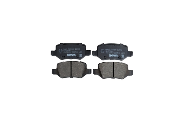 Kit de plaquettes de frein, frein à disque ZentParts Z07431