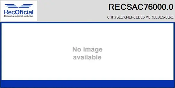 Compresseur, climatisation RECOFICIAL RECSAC76000.0
