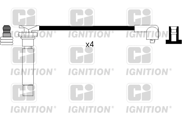 Kit de câbles d'allumage QUINTON HAZELL XC345