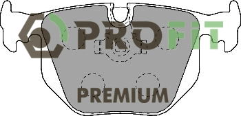 Kit de plaquettes de frein, frein à disque PROFIT 5005-1483