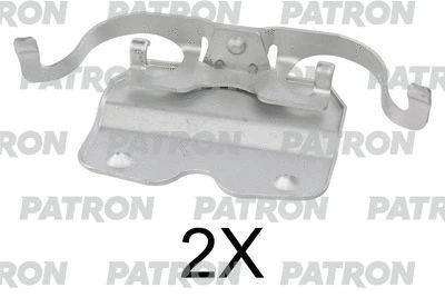 Kit d'accessoires, plaquette de frein à disque PATRON PSRK1279