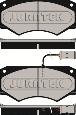 Kit de plaquettes de frein, frein à disque JURATEK JCP709