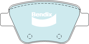 Kit de plaquettes de frein, frein à disque BENDIX-SEA DB2211 UP