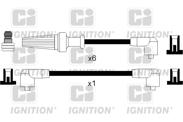 Kit de câbles d'allumage QUINTON HAZELL XC576