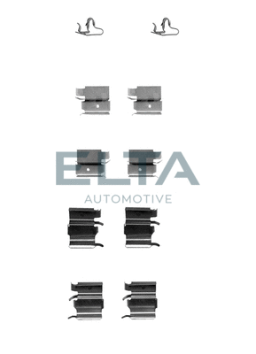 Kit d'accessoires, plaquette de frein à disque ELTA AUTOMOTIVE EA8612