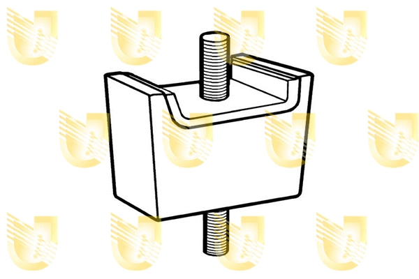Support moteur UNIGOM 396003