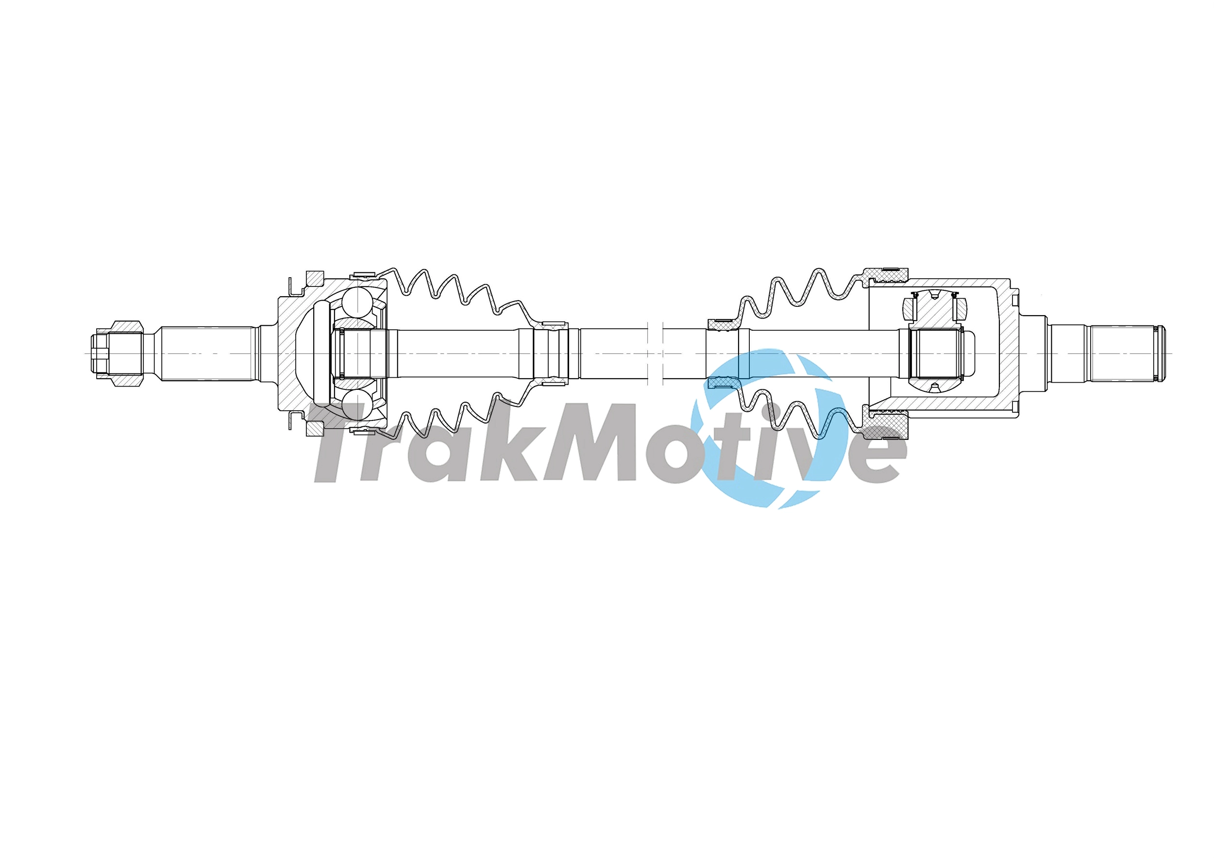 Arbre de transmission TrakMotive 30-2050