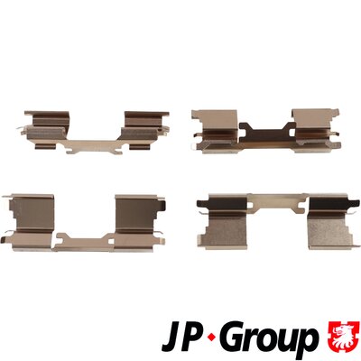Kit d'accessoires, plaquette de frein à disque JP GROUP 5364000210