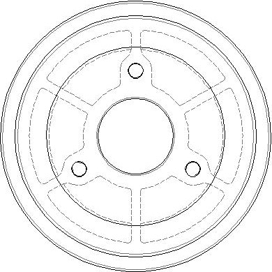 Tambour de frein National NDR031