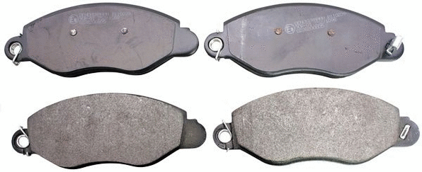 Kit de plaquettes de frein, frein à disque DENCKERMANN B110239