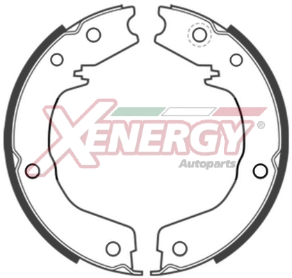 Jeu de mâchoires de frein AP XENERGY X50552