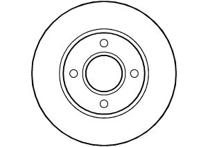 Disque de frein ABTEX BD832V