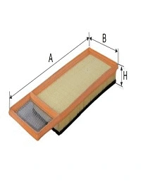 Filtre à air SAMPIYON FILTER CP 0077 F