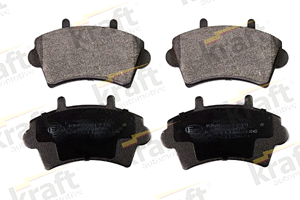 Kit de plaquettes de frein, frein à disque KRAFT AUTOMOTIVE 6001710