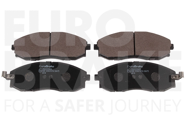 Kit de plaquettes de frein, frein à disque EUROBRAKE 5502223409