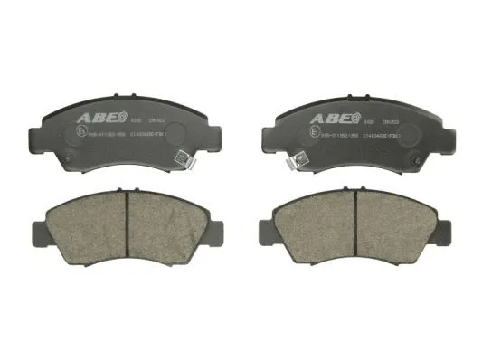 Kit de plaquettes de frein, frein à disque ABE C14034ABE