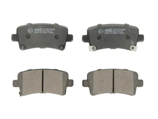 Kit de plaquettes de frein, frein à disque ABE C2X015ABE