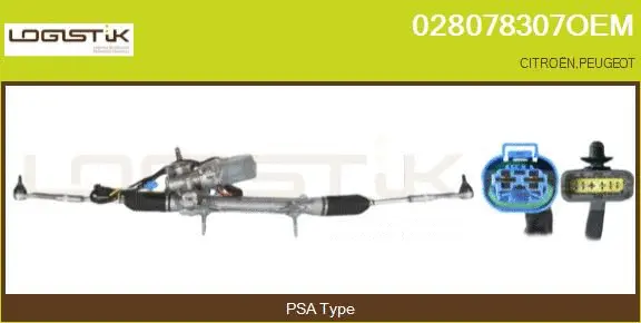 Crémaillère de direction LGK 028078307OEM