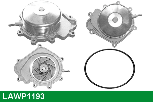 Pompe à eau, refroidissement du moteur LUCAS LAWP1193