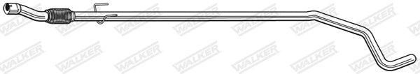 Tuyau d'échappement WALKER 10608