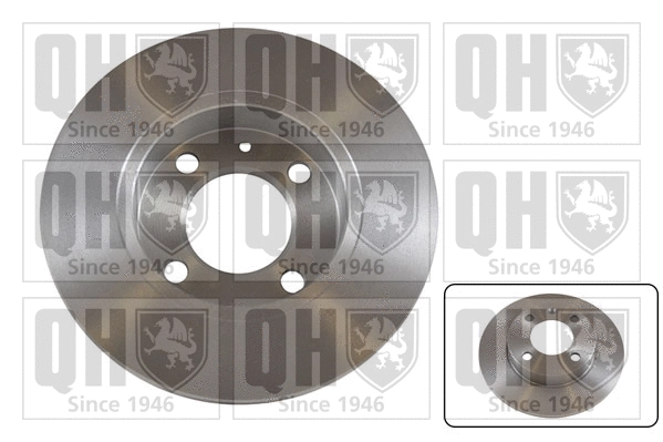 Disque de frein QUINTON HAZELL BDC5043