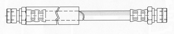 Flexible de frein CEF 511102