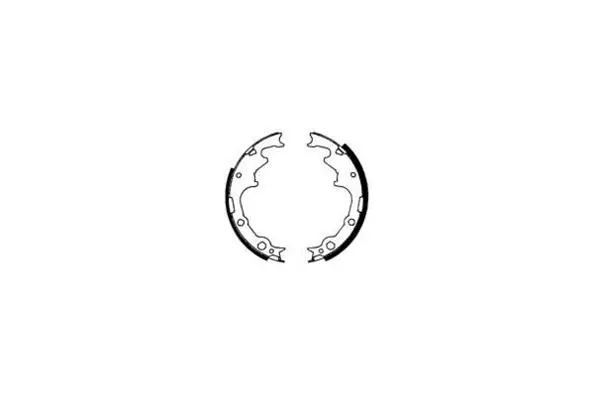 Jeu de mâchoires de frein E.T.F. 09-0498