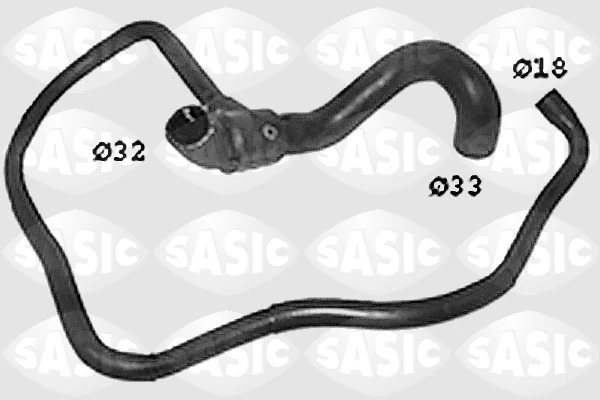 Durite de radiateur SASIC SWH6763