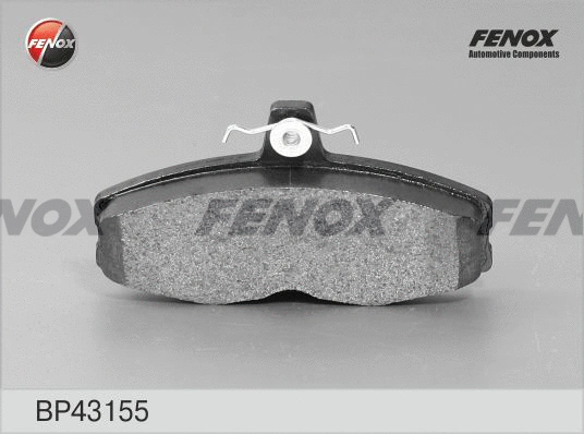 Kit de plaquettes de frein, frein à disque FENOX BP43155