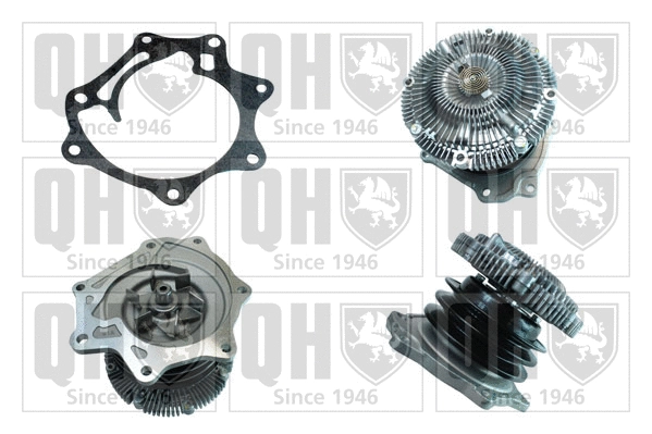 Pompe à eau, refroidissement du moteur QUINTON HAZELL QCP3473