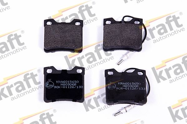 Kit de plaquettes de frein, frein à disque KRAFT AUTOMOTIVE 6015650