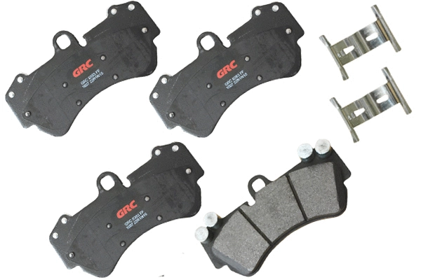 Kit de plaquettes de frein, frein à disque GRC - Ultra Brakes GMD1007