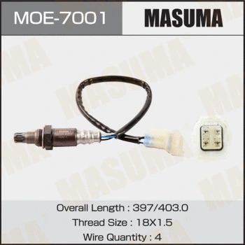 Sonde lambda MASUMA MOE-7001