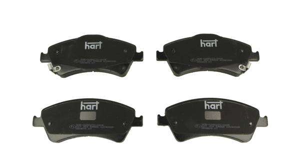 Kit de plaquettes de frein, frein à disque HART 227 354