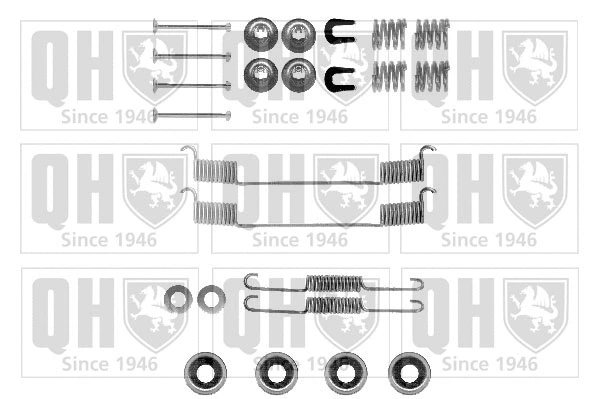 Kit d'accessoires, mâchoire de frein QUINTON HAZELL BFK254