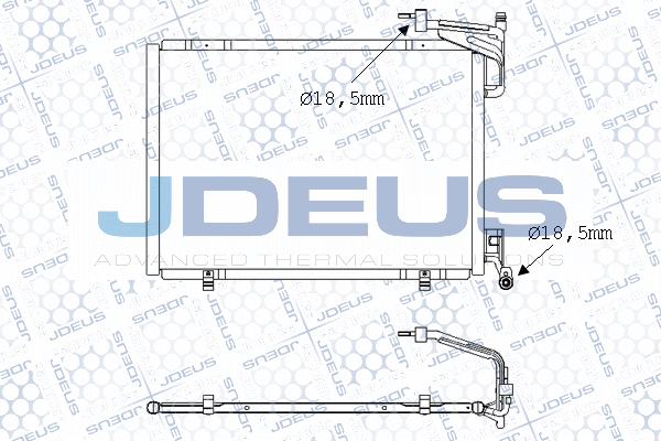 Condenseur, climatisation JDEUS M-7121290
