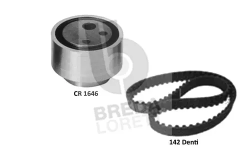 Kit de courroie crantée BREDA LORETT KCD0339