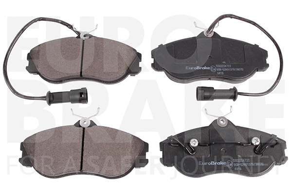 Kit de plaquettes de frein, frein à disque EUROBRAKE 5502224722