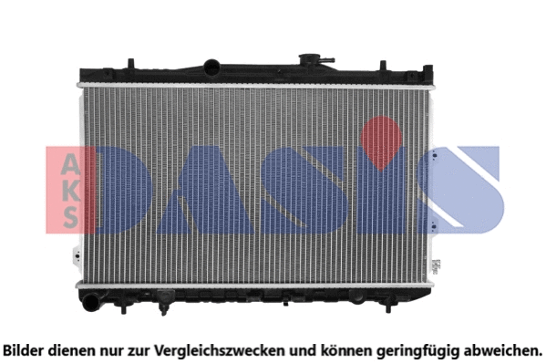 Radiateur, refroidissement du moteur AKS DASIS 510094N