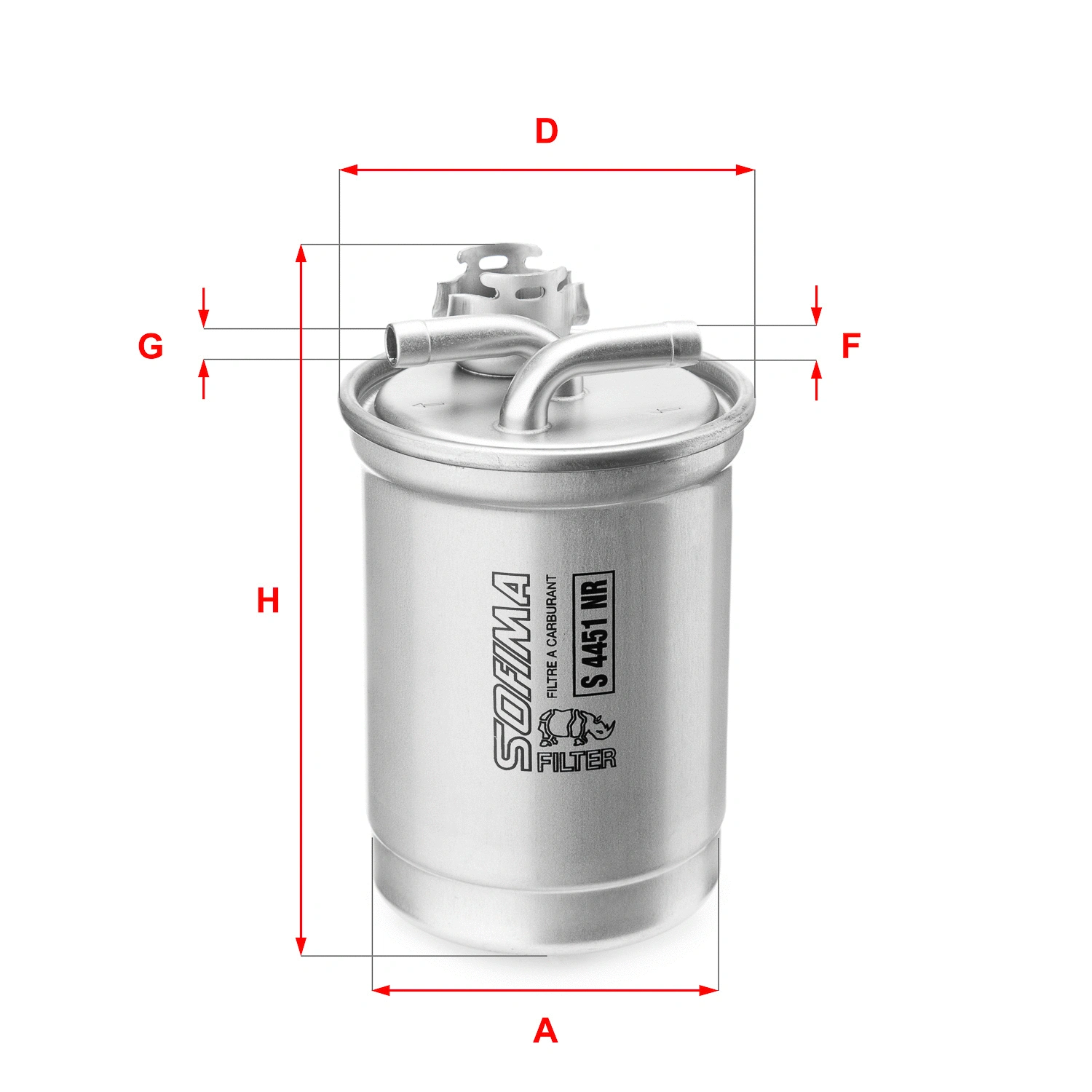 Filtre à carburant SOFIMA S 4451 NR