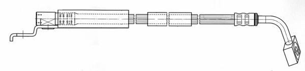 Flexible de frein CEF 513157