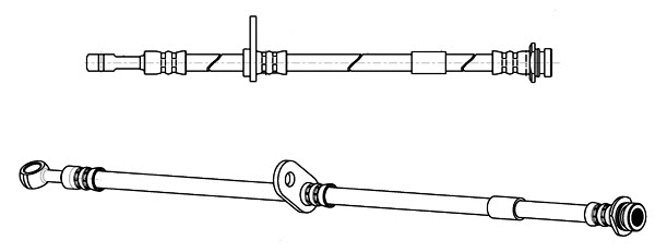Flexible de frein CEF 512715