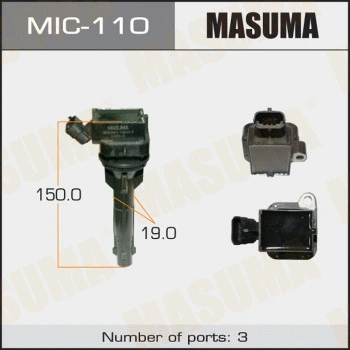 Bobine d'allumage MASUMA MIC-110
