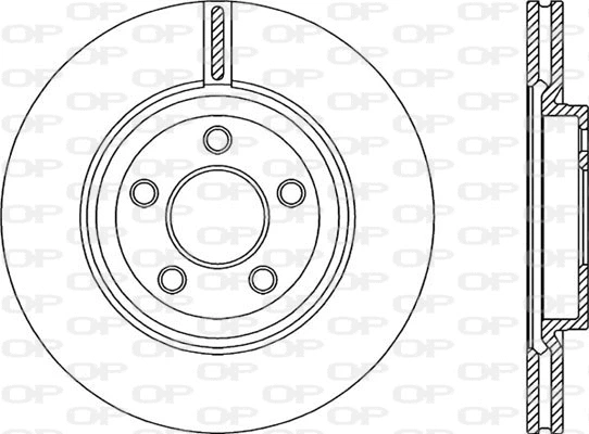 Disque de frein OPEN PARTS BDR1945.20