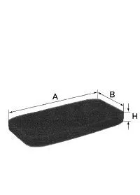 Filtre, air de l'habitacle UNIFLUX FILTERS XC445